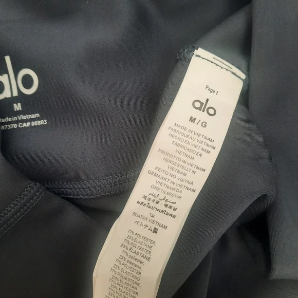 Alo 7/8 High-Waist Airlift Leggings - Picture 6 of 6